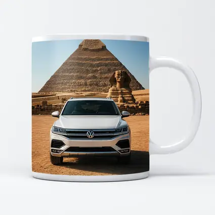 Volkswagen Touareg SUV Egypt Pyramids Sphinx