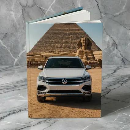 Volkswagen Touareg SUV Egypt Pyramids Sphinx