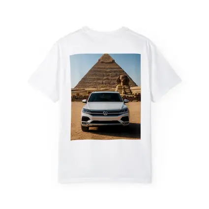 Volkswagen Touareg SUV Egypt Pyramids Sphinx