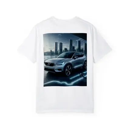 Volvo XC40 Electric City Skyline Night