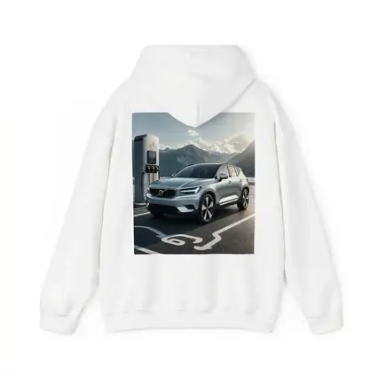 Volvo XC40 Electric SUV Mountain Charging Station