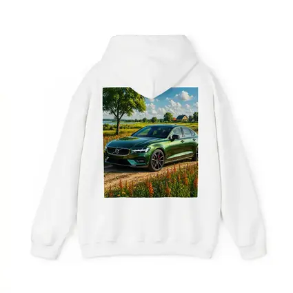 Volvo S60 Green Sedan Rural Countryside