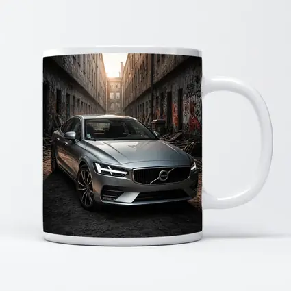 Volvo S60 Parked in Urban Alley