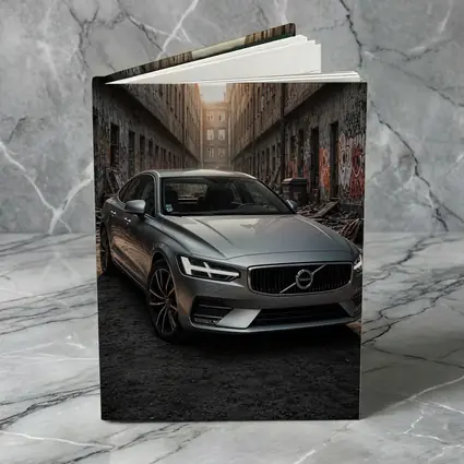 Volvo S60 Parked in Urban Alley