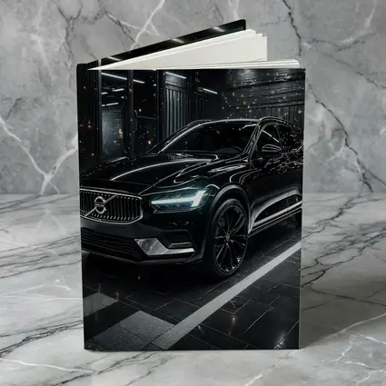 Volvo XC60 Black SUV Dark Garage