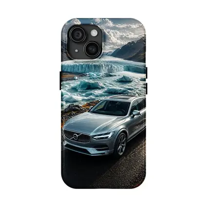 Volvo V90 Cross Country Glacial River Drive