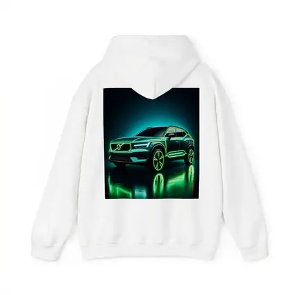 Volvo XC40 Neon Green Dark Studio