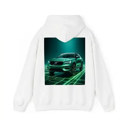 Volvo XC40 Green Neon Glow Art