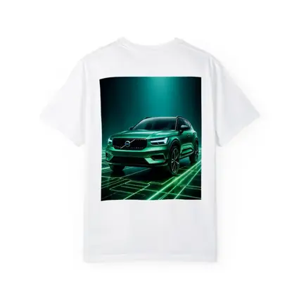 Volvo XC40 Green Neon Glow Art