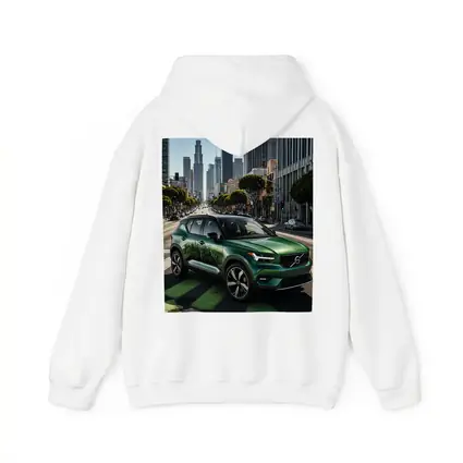Volvo XC40 Green SUV Los Angeles Street