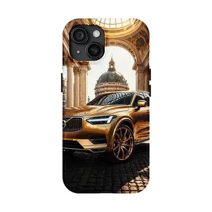 Volvo XC60 Gold SUV Classical Architecture