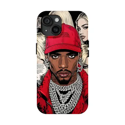 Urban Pop Art Comic Style Hip Hop Portrait