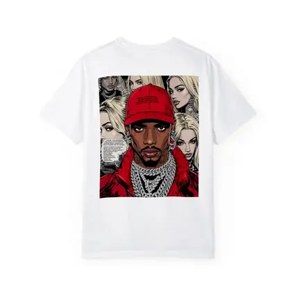 Urban Pop Art Comic Style Hip Hop Portrait