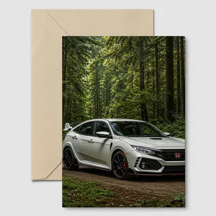 Honda Civic Type R Forest Trail
