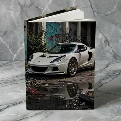 Lotus Elise White Sports Car Urban Decay