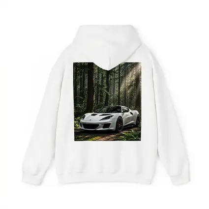 White Lotus Evora Sports Car Forest
