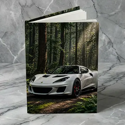 White Lotus Evora Sports Car Forest