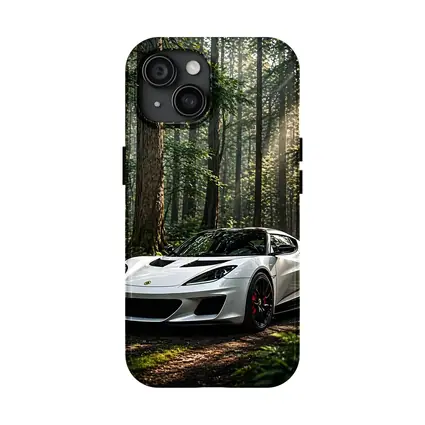 White Lotus Evora Sports Car Forest