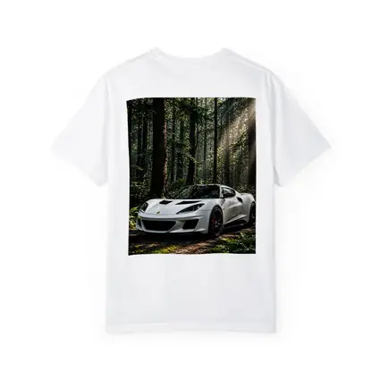 White Lotus Evora Sports Car Forest