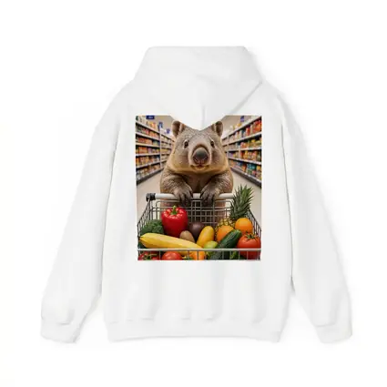 Wombat Shopping Fresh Vegetables Grocery Store