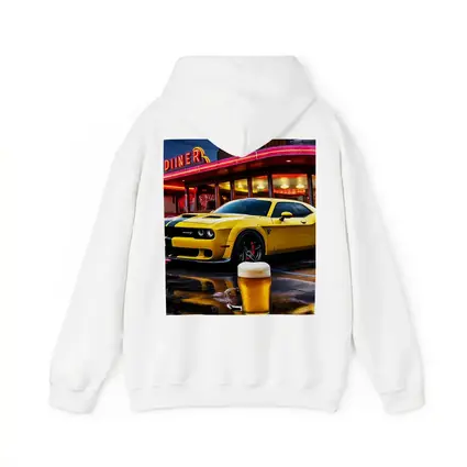 Dodge Challenger SRT Hellcat Neon Diner Night
