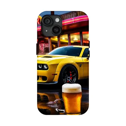 Dodge Challenger SRT Hellcat Neon Diner Night