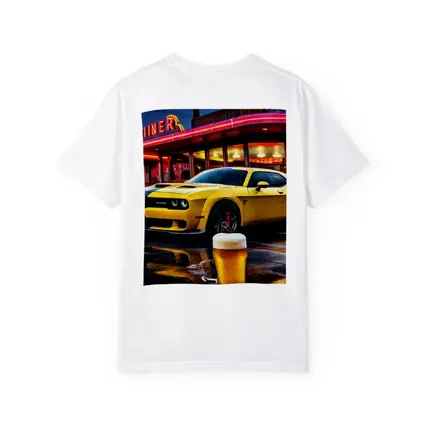 Dodge Challenger SRT Hellcat Neon Diner Night