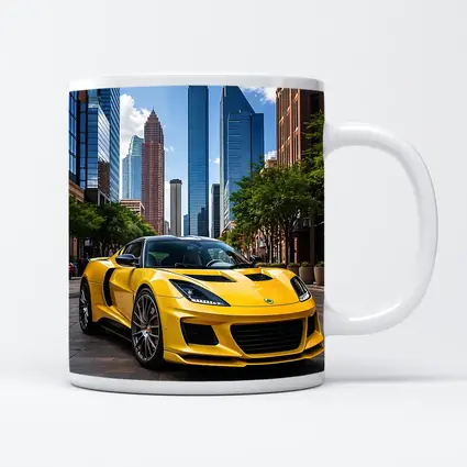 Yellow Lotus Evora City Street Skyline