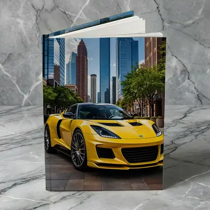Yellow Lotus Evora City Street Skyline