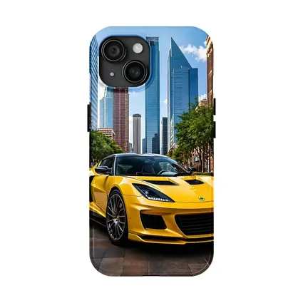 Yellow Lotus Evora City Street Skyline