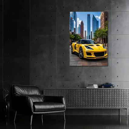 Yellow Lotus Evora City Street Skyline