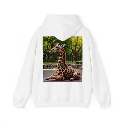 Giraffe Doing Yoga in Green Park
