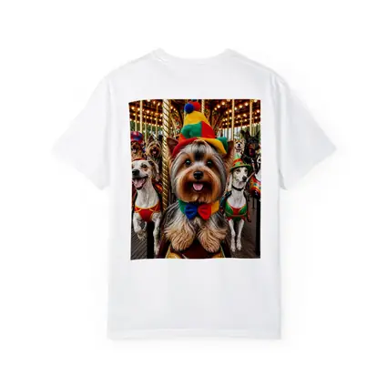 Yorkshire Terrier Dogs Dressed Carnival Carousel