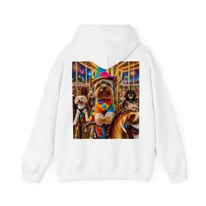 Yorkshire Terrier Clown Costume Carnival Carousel