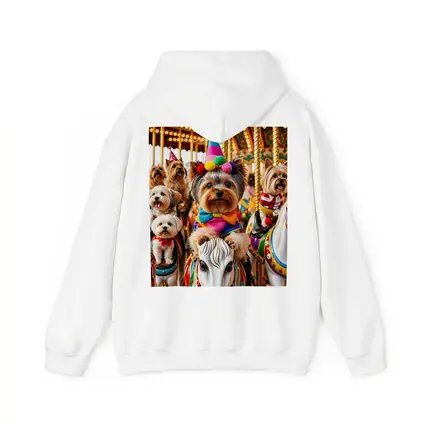Yorkshire Terrier Clown Costume Carousel Carnival