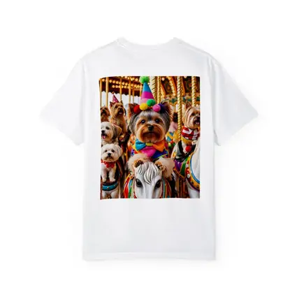 Yorkshire Terrier Clown Costume Carousel Carnival
