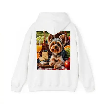 Yorkshire Terrier Picnic Cheese Fruits Basket