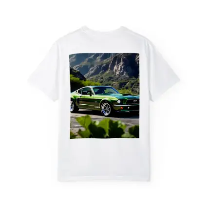 Ford Mustang Mach Green Classic Mountain Road
