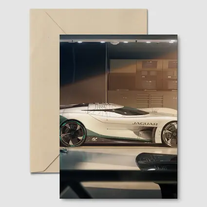 Jaguar Vision Gran Turismo Concept Car Garage