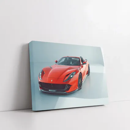 Ferrari 812 Superfast Red Studio Shot