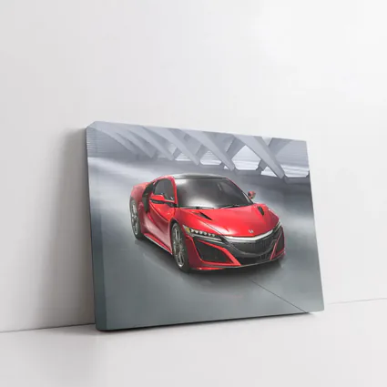 Acura NSX Red Supercar Studio Setting