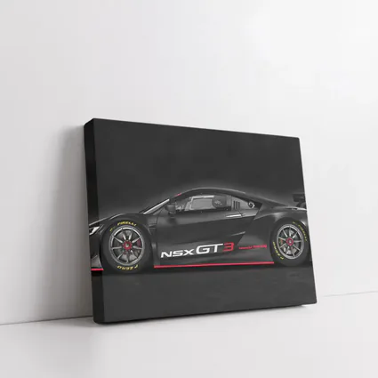 Acura NSX GT3 Honda Racing Dark Background