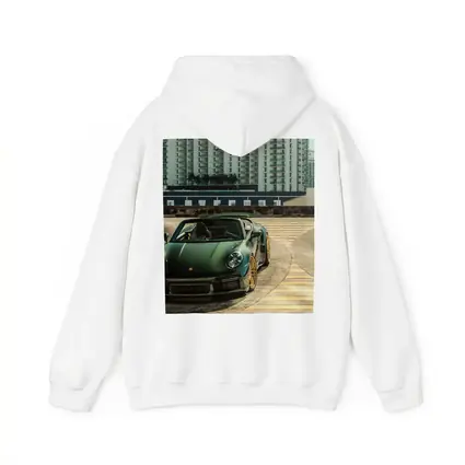 Porsche 911 Green City Waterfront Parking