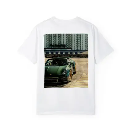 Porsche 911 Green City Waterfront Parking