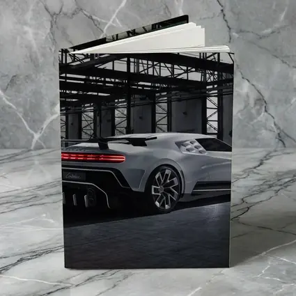 Bugatti Centodieci Silver Hypercar Industrial Warehouse