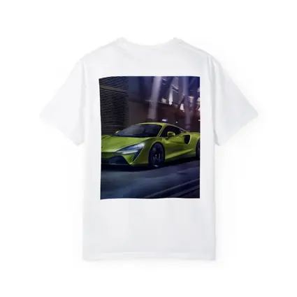 McLaren Artura Green Supercar City Night