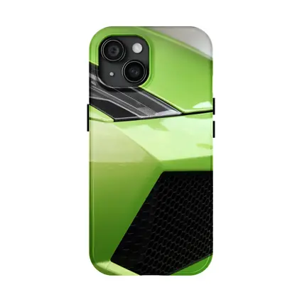 Lamborghini Gallardo Green Front Close Up