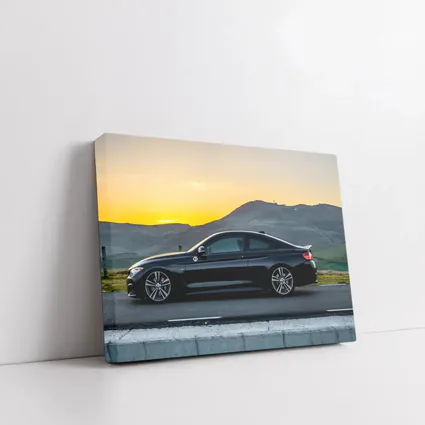 BMW 4 Series Black Coupe Sunset Hills