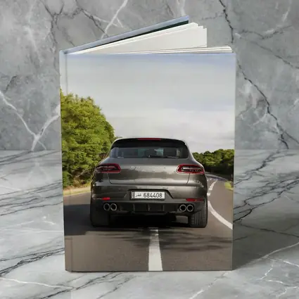 Porsche Macan S Driving Open Road