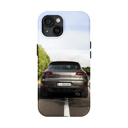 Porsche Macan S Driving Open Road